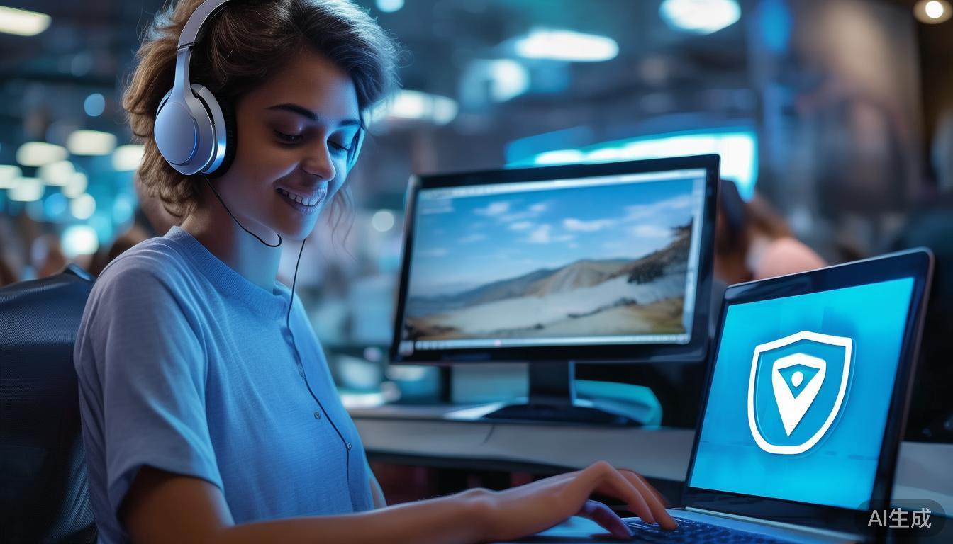 举例来说，某用户在使用骚客VPN观看境外内容时，不